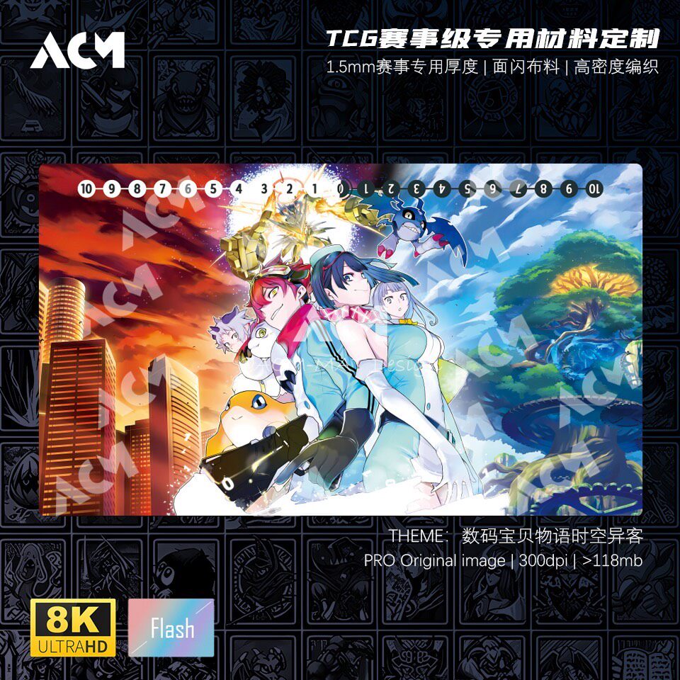 Door Mat Blank - 600x350mm untuk Digimon Story: Time-Stranger Surface