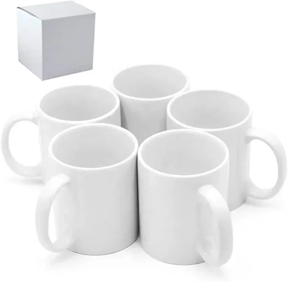 Mug Sublimasi, Cangkir 11oz, M - Sublimation Mug White ulasan dan harga